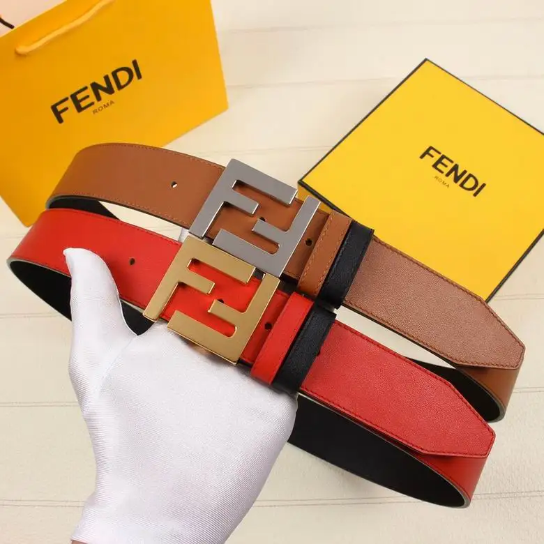 Fendi Belt 38mmX95-125cm 7D42